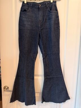 Lee Women's Dark Indigo Flare Jeans